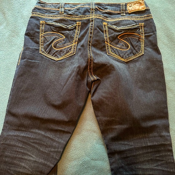 Silver women’s jeans size 20W - Picture 1 of 4